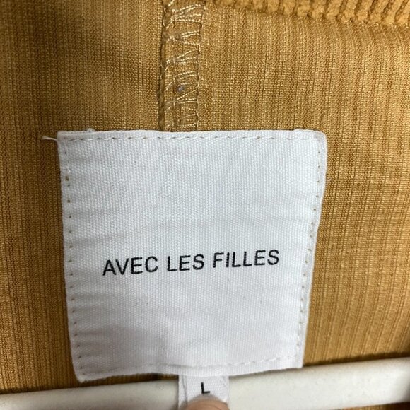 Avec Les Filles Corduroy Jacket Lightweight Womens Large - Picture 2 of 7